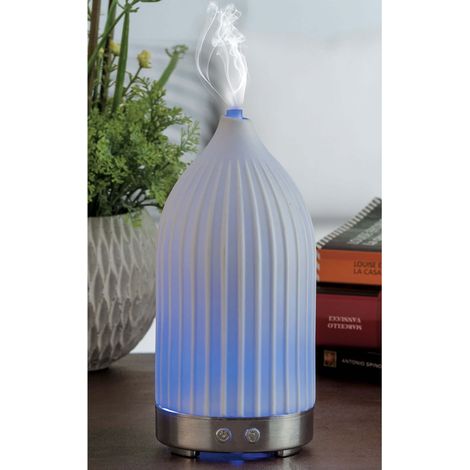 Diffusore elettrico essenze nebulizzatore con led 100 ml 2 Modelli
