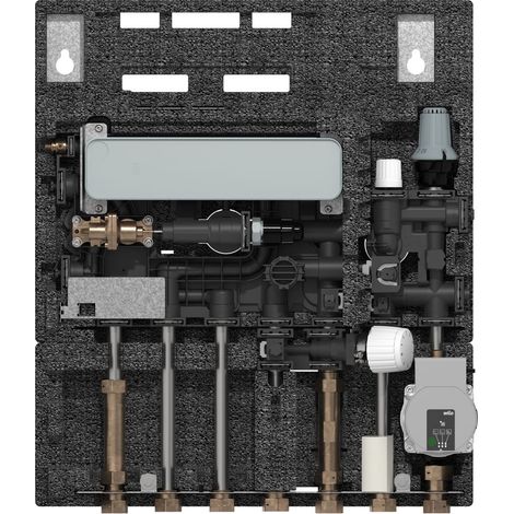 Danfoss Wohnungsstation EvoFlat 4,0 M1 für Fußbodenheizung, 10 bar, 95C, 183B2000
