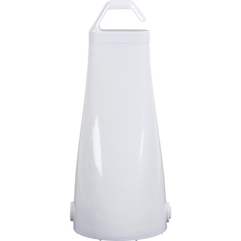 Lanterne à pile en plastique à led blanche à suspendre ou poser (1/5)
