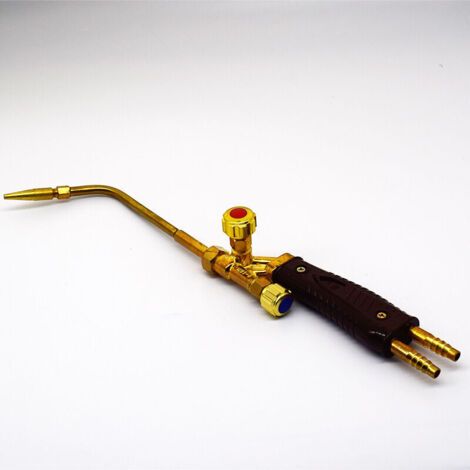 Chalumeau Torche de Soudage Oxi-Acétylène Oxypropane Soudeur à Air Résistant à la Chaleur pour Soudure à Injection (H01-6) 39cm TRIMEC (1/3)