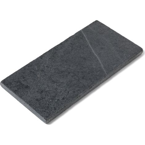Margelle de piscine Ardoise Noire Vieillie 60x30x3 cm Bord Droit (à l'unité) - RO'MA NATURE