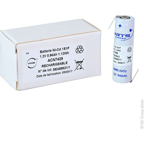 Arts Energy - Accus NiCd ls VSE AA 1.2V 940mAh HBL (1/3)