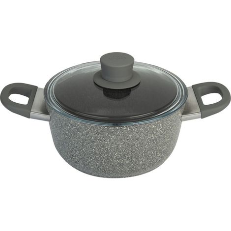 Ballarini Murano casserole gris 3 L antiadhésive (1/4)