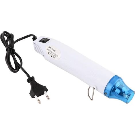 Pistolet thermique électrique 300 W pour pâte polymère (blanc) (1/5)