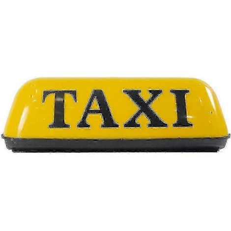 Panneau lumineux LED pour toit de taxi, enseigne lumineuse, indicateur de toit de taxi, plafonnier de voiture 12 V [jkw] (1/4)
