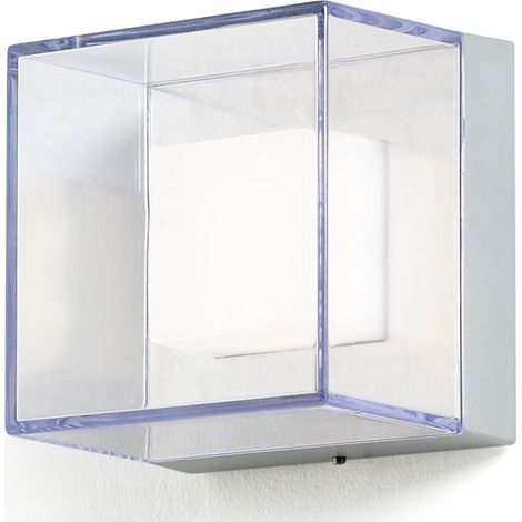 Konstsmide Sanremo Applique Murale Extérieure Moderne Box LED Haute Puissance 6x 1W, IP54 (1/3)