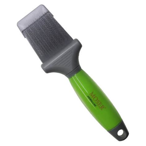 Moser Spazzola Cardatrice 2999-7085 Doppia Faccia per Cani e Gatti Pelo Lungo/Corto (1/4)