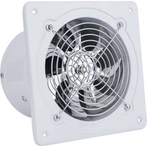 6-Zoll-Abluftventilator, leiser Wandventilator für Bad, Garage, Küche, 40 W, 220 V, 600 m³/h Luftdurchsatz, Weiß