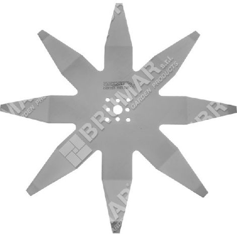 Lama stella 8 punte inox 24cm l60. COMPATIBILE - 050028