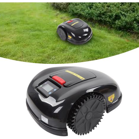 Tondeuse à gazon robotisée 1600T, modèle 110-240 V, batterie lithium rechargeable (norme européenne), entièrement automatique et intelligente, 3000 tr/min, recharge automatique, résistante à la pluie. (1/5)