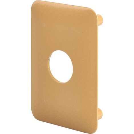 Plaque de renfort pour verrou Emeraude, fixation par vis, epoxy bronze - (1/2)