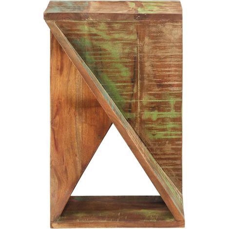 Maison Exclusive - Beistelltisch 35x35x55 cm Altholz Massiv (1/5)
