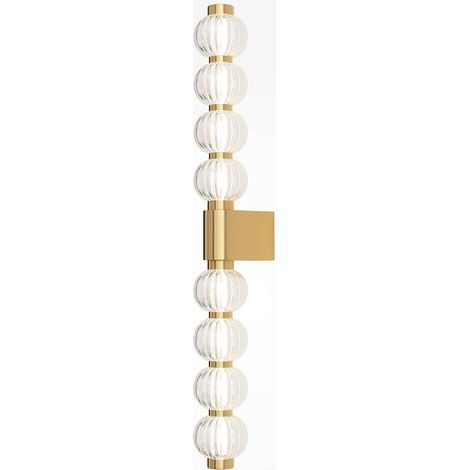 Applique Moderna Amulet Metallo Oro Led Integrato 19W Ip20 (1/3)