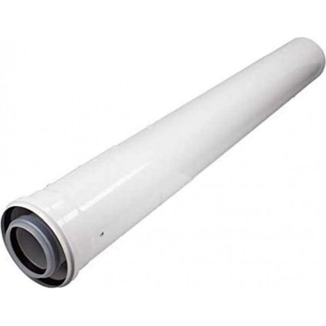 Chaffoteaux – Rallonge à condensation 1 M Ø60-100 – Autre accessoire pour chauffe-eau – 3318077 (1/2)