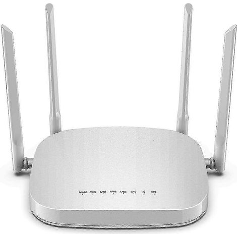 Routeur Wi-Fi 4G 300 m MIMO 3 ports LAN 802.11b/g avec emplacement pour carte SIM et 4 antennes 5 dBi (prise US) (1/5)