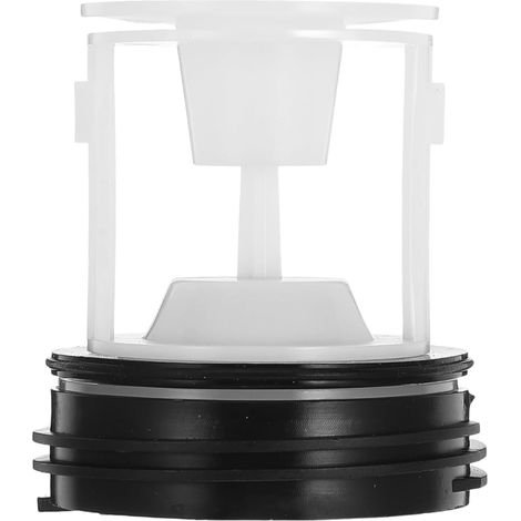 Bouchon Vidange Machine a Laver, Filtre à Peluches pour Pompe de Vidange Lave-Linge Frontal, Couvercle d'Étanchéité en Plastique avec Filetage (62 x 57 mm), Pièce de Rechange (1/5)