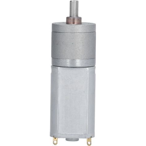 Moteur électrique miniature à engrenages JGA20-180 CC 12 V, à balais de carbone, longue durée de vie, ultra basse vitesse et couple élevé (120 tr/min). (1/5)