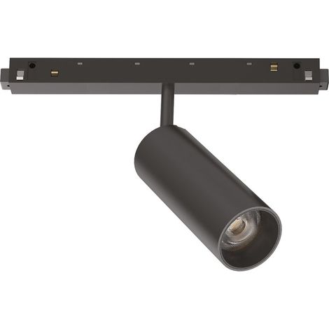 Ideal Lux Faretto Ego 1 luce LED integrato nero metallo