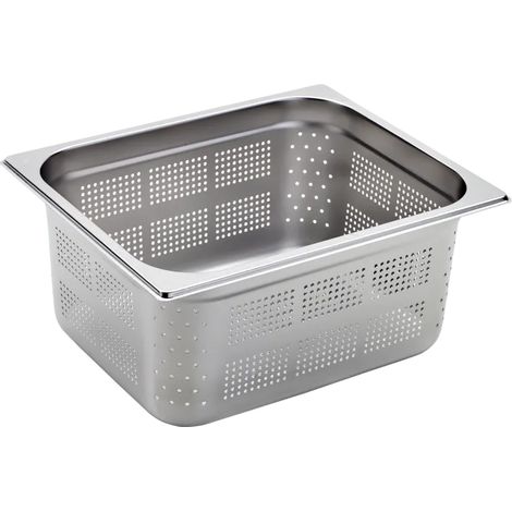 Bac gastronorme perforé GN 1/2 - 150 en inox REDFOX - GND 1/2-150 - REDFOX