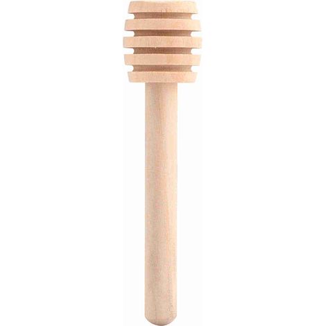 Lot de 50 cuillères à miel en bois pour pot de confiture sirop récupération distribution mélange 8 cm (1/5)