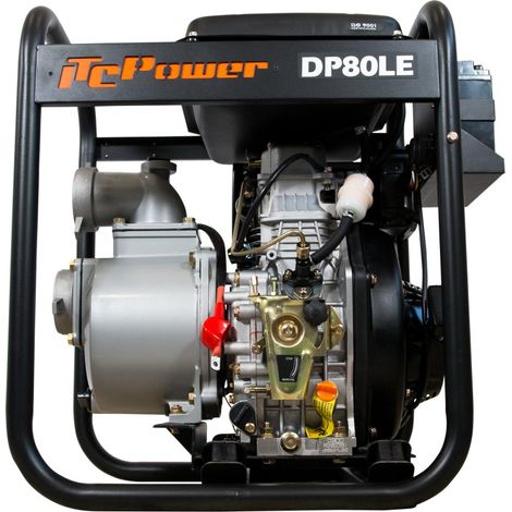 DP80LE Motobomba Diesel ITCPower Aguas Limpias (1/5)