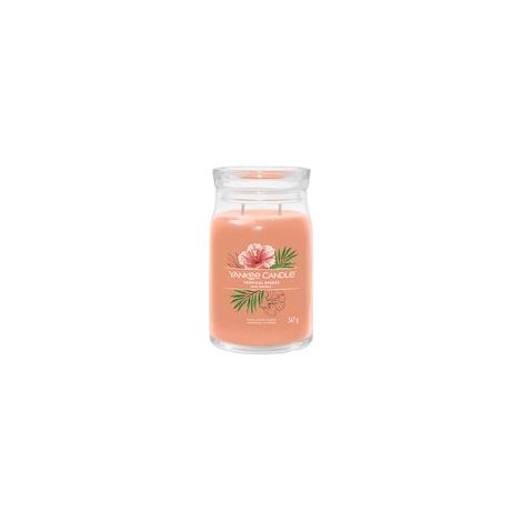 Yankee candle - tropical breeze signature candle tropicky vanek - vonna svicka 3680g