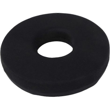 Coussin de siège en mousse à mémoire de forme soulageant les douleurs au coccyx, les hémorroïdes, la bursite de la hanche et les douleurs coccygiennes en général. (1/5)