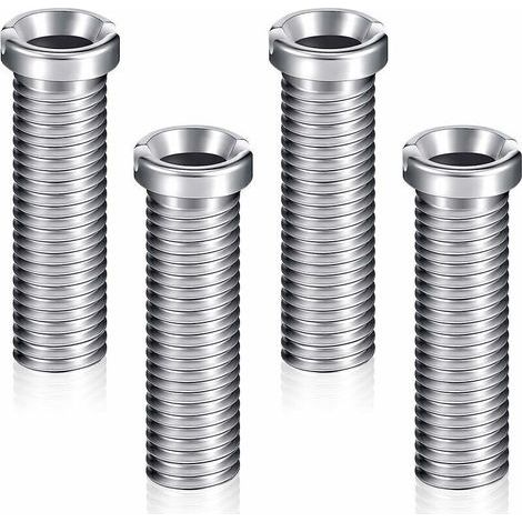 Vis de Panier d'Évier 45 mm Vis de Bonde en Acier Inoxydable Accessoires de Fixation Vis de Boulon d'Évier Vis de Bouchon de Crépine de Panier d'Évier pour Cuisine Lavabo (1/4)