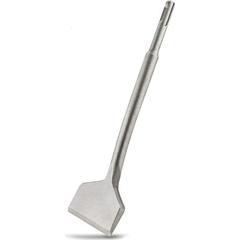 Burin Coudé Sds Plus, Ciseau À Carrelage Φ17mmx280mm X 75mm Haute Qualité Nouvellement Améliorés, Pour Carreleur, Ciseau À Tuiles Courbé Ciselé Pour Céramique Et Carreaux De Sol - RWBurin, broche et (1/5)
