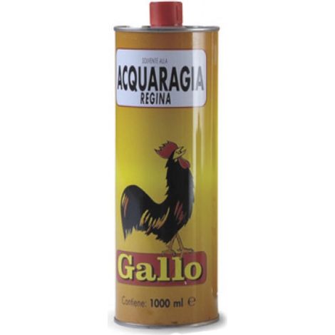 Acqua ragia da 1 lt marca gallo acquaragia regina per smalti sintentici