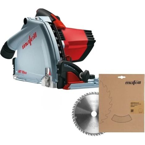 Mafell Sega a immersione 1400 W MT 55 cc Fan-Set in T-MAX cod. 917609