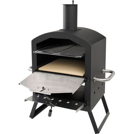 Mömax Pizzaofen Coal Schwarz (1/4)