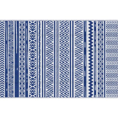 Alfombra de exterior, 182 x 274 cm, material resistente. (1/2)