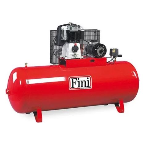 Compresseur d'air à piston 500 litres 7,5 CV – Débit 54 m³/h – Pression 10 bar – Alimentation 400V triphasé – Fini (1/3)