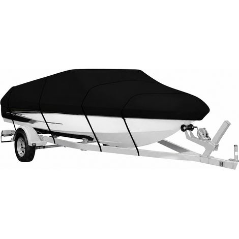 Housse de protection pour bateau et yacht coque en V 17-19FT 600x310cm noir noir 17-19ft 600cm 310cm 3 kg – Livraison gratuite