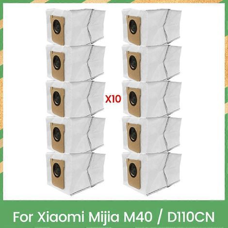 Staubbeutel für Xiaomi Mijia M40 / D110CN Staubsauger – Ersatzteile – Leistungsstarke Staubbeutel – Haushaltsreinigungszubehör – 10er-Pack (1/5)