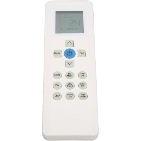 1 Télécommande Climatiseur Carrier RG67N BGEF RG67V,ABS,Boutons Sensibles,Pile AAA Non Incluse (1/5)