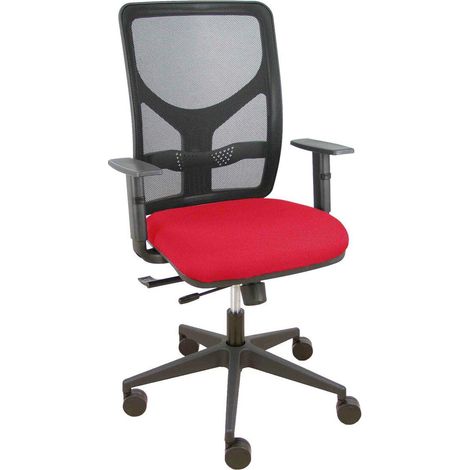 piqueras-y-crespo Silla Motilla roja ergonómica de oficina
