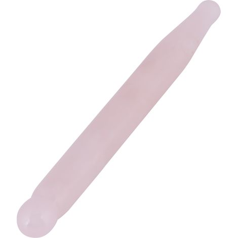 Bâton de massage en quartz rose naturel pour le visage - 1 pièce (1/5)