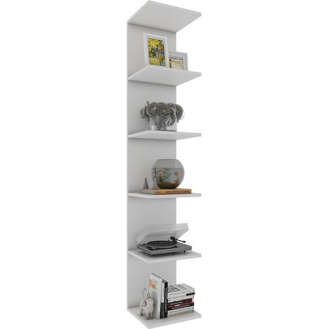 Estante colgante de pared de madera estante Lazas 180x35x30 - VCM