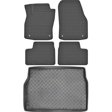 Opel Astra III H Schrägheck (2004–2014) – SET: Gummifußmatten + Kofferraummatte