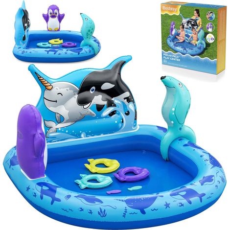 Bestway Polar Pals Aire de jeux gonflable multicolore (1/5)