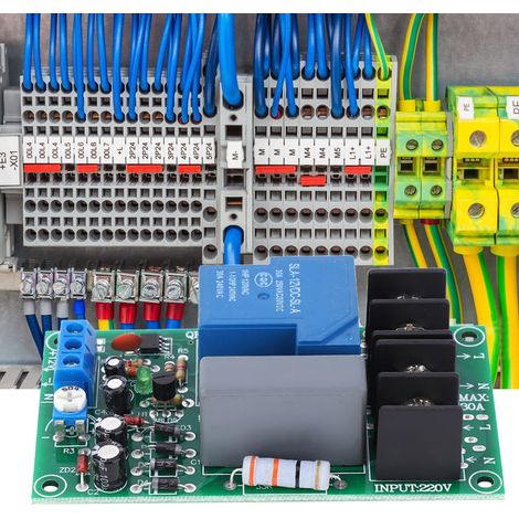 Module de relais temporisé RD1032-30S 220 V CA avec potentiomètre réglable, interrupteur de relais 30 A (1/5)