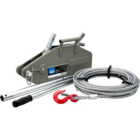 Draper 20115 Draper Expert Wire Rope Puller, 1600kg
