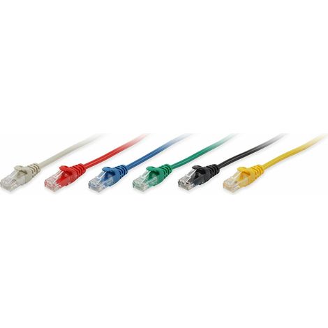 Equip Patchkabel Cat6 U/UTP 2xRJ45 20.00m rot Polybeutel (625429)