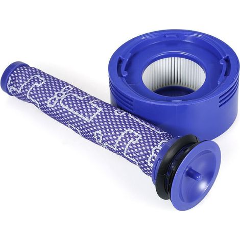 Accessoires pour aspirateur Dyson V7 V8 Ensemble de 2 pieces (filtre avant + filtre arriere) (1/3)