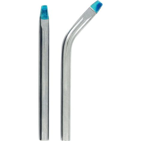 Juego  de puntas  de soldadura  LONG-LIFE  60-100W  2uds.(recta  y  acodada)  Ancho  7mm
