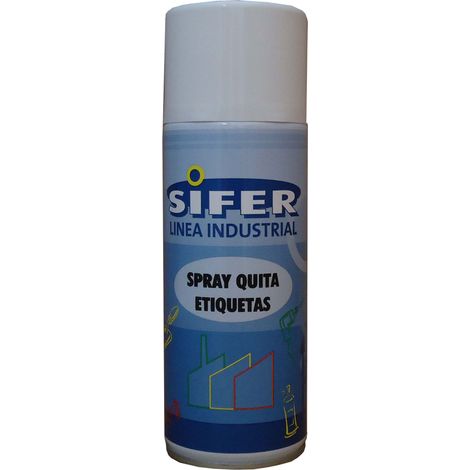 sifer quita etiquetas disolvente polimero spray-400 ml si2115