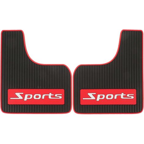 Lot de 2 bavettes garde-boue pour voiture, SUV et camions.-27.00X23.00X0.40CM