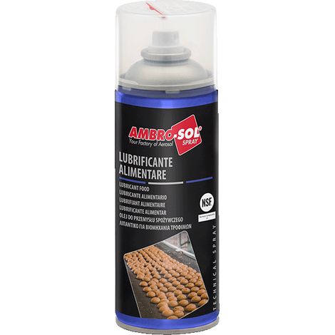 Ambro-Sol L053 Lubrificante Alimentare Spray, Multicolore, 400 ml